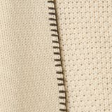 配色ステッチパッチワークニット | coen【women】 | 詳細画像42 