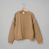 配色ステッチパッチワークニット | coen【women】 | 詳細画像45 