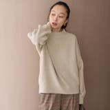 フラッフィーモックネック ウォッシャブルニット（WEB限定カラーあり） | coen【women】 | 詳細画像16 