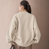 フラッフィーモックネック ウォッシャブルニット（WEB限定カラーあり） | coen【women】 | 詳細画像18 