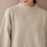 フラッフィーモックネック ウォッシャブルニット（WEB限定カラーあり） | coen【women】 | 詳細画像19 