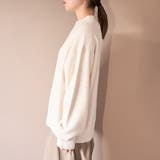 フラッフィーモックネック ウォッシャブルニット（WEB限定カラーあり） | coen【women】 | 詳細画像44 