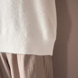 フラッフィーモックネック ウォッシャブルニット（WEB限定カラーあり） | coen【women】 | 詳細画像48 