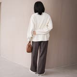 フラッフィーモックネック ウォッシャブルニット（WEB限定カラーあり） | coen【women】 | 詳細画像7 