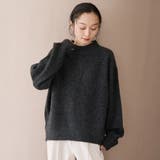 フラッフィーモックネック ウォッシャブルニット（WEB限定カラーあり） | coen【women】 | 詳細画像9 