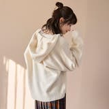 フラッフィーフーディ ウォッシャブルニット（WEB限定カラーあり） | coen【women】 | 詳細画像3 