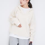 フラッフィーフーディ ウォッシャブルニット（WEB限定カラーあり） | coen【women】 | 詳細画像6 