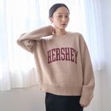 フェザーヤーンロゴジャガードニット | coen【women】 | 詳細画像10 