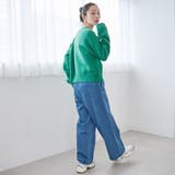 フェザーヤーンロゴジャガードニット | coen【women】 | 詳細画像21 