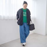 フェザーヤーンロゴジャガードニット | coen【women】 | 詳細画像23 