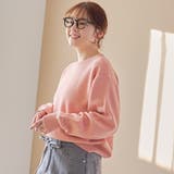 【選べる6色展開 スプリングカラー】袖刺繍 スウェットライクハイゲージニット | coen【women】 | 詳細画像19 