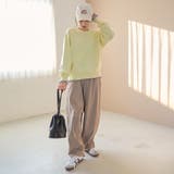 【選べる6色展開 スプリングカラー】袖刺繍 スウェットライクハイゲージニット | coen【women】 | 詳細画像22 