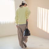 【選べる6色展開 スプリングカラー】袖刺繍 スウェットライクハイゲージニット | coen【women】 | 詳細画像23 