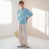 【選べる6色展開 スプリングカラー】袖刺繍 スウェットライクハイゲージニット | coen【women】 | 詳細画像26 