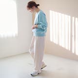 【選べる6色展開 スプリングカラー】袖刺繍 スウェットライクハイゲージニット | coen【women】 | 詳細画像27 