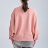 【選べる6色展開 スプリングカラー】袖刺繍 スウェットライクハイゲージニット | coen【women】 | 詳細画像33 