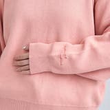 【選べる6色展開 スプリングカラー】袖刺繍 スウェットライクハイゲージニット | coen【women】 | 詳細画像36 