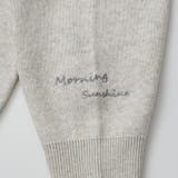 【選べる6色展開 スプリングカラー】袖刺繍 スウェットライクハイゲージニット | coen【women】 | 詳細画像43 