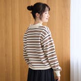 【PENNEYS(ぺニーズ)別注】襟付きポロニット | coen【women】 | 詳細画像6