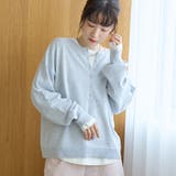 LT.GRAY | 【セットアイテム】2wayヘンリーネックニットセット | coen【women】