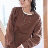 MD.BROWN | 【新色登場 セットアイテム】2wayヘンリーネックニットセット（WEB限定カラー… | coen【women】