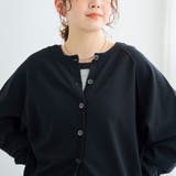 【UVカット】ラグラン2way シアークルーカーディガン | coen【women】 | 詳細画像8 
