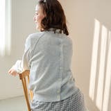 LT.GRAY | 【UVカット】ラグラン2way シアークルーカーディガン | coen【women】