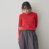 【帯電防止】モチモチリブクルーネックニット | coen【women】 | 詳細画像14