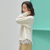 【セットアイテム】裾レースレイヤードニットセット（WEB限定カラーあり） | coen【women】 | 詳細画像5 
