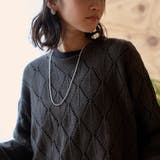 リーフ柄透かし編みニット | coen【women】 | 詳細画像14