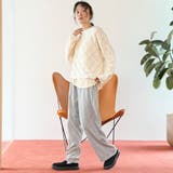 リーフ柄透かし編みニット | coen【women】 | 詳細画像3
