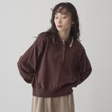 配色デザイン 襟付きポロニット | coen【women】 | 詳細画像16