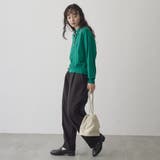 配色デザイン 襟付きポロニット | coen【women】 | 詳細画像18