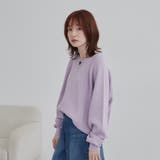 【色で遊ぶハイゲージゆるニット 6色展開 推しカラー】スウェットライクニットプル… | coen【women】 | 詳細画像18