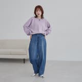 【色で遊ぶハイゲージゆるニット 6色展開 推しカラー】スウェットライクニットプル… | coen【women】 | 詳細画像22