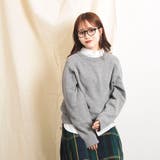 ［洗える］ラムウールブレンドエポーレットスリーブニットプルオーバー | coen【women】 | 詳細画像13 