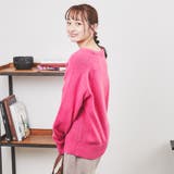 ［洗える］ラムウールブレンドエポーレットスリーブニットプルオーバー | coen【women】 | 詳細画像15 