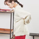 ［洗える］ラムウールブレンドエポーレットスリーブニットプルオーバー | coen【women】 | 詳細画像19 