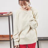 ［洗える］ラムウールブレンドエポーレットスリーブニットプルオーバー | coen【women】 | 詳細画像22 