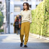 ［洗える］ラムウールブレンドエポーレットスリーブニットプルオーバー | coen【women】 | 詳細画像3 