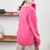 ［洗える］ラムウールブレンドエポーレットスリーブニットプルオーバー | coen【women】 | 詳細画像9 