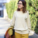 NATURAL | ［洗える］ラムウールブレンドエポーレットスリーブニットプルオーバー | coen【women】