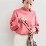 PINK | マシュマロミラノリブハイネックニット | coen【women】