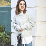 LT.GRAY | ［洗える］シャギーニット | coen【women】