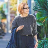 DK.GRAY | ［洗える］シャギーニット | coen【women】