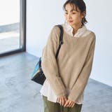 ローゲージ畦ラメボートネックニット | coen【women】 | 詳細画像15 