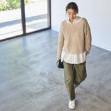 ローゲージ畦ラメボートネックニット | coen【women】 | 詳細画像19 