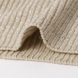 ローゲージ畦ラメボートネックニット | coen【women】 | 詳細画像25 