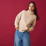 BEIGE | ホールガーメントタートルネックニット | coen【women】