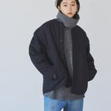 【WEB限定】ミドルゲージタートルネックニット | coen【women】 | 詳細画像12